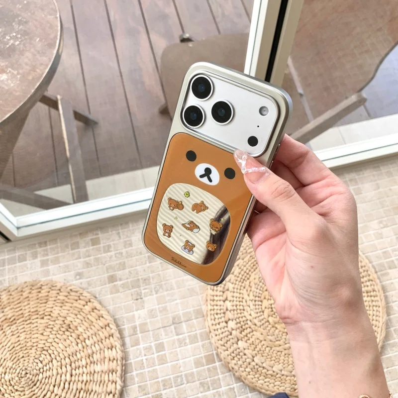 Korea Cute Cartoon Couple Bear Makeup Up Mirror phone Case For iPhone 13 14 15 16 17 Pro Max Funny sleep Bear gift Cover
Korea Cute Cartoon Couple Bear Makeup Up Mirror phone Case For iPhone 13 14 15 16 17 Pro Max Funny sleep Bear gift Cover