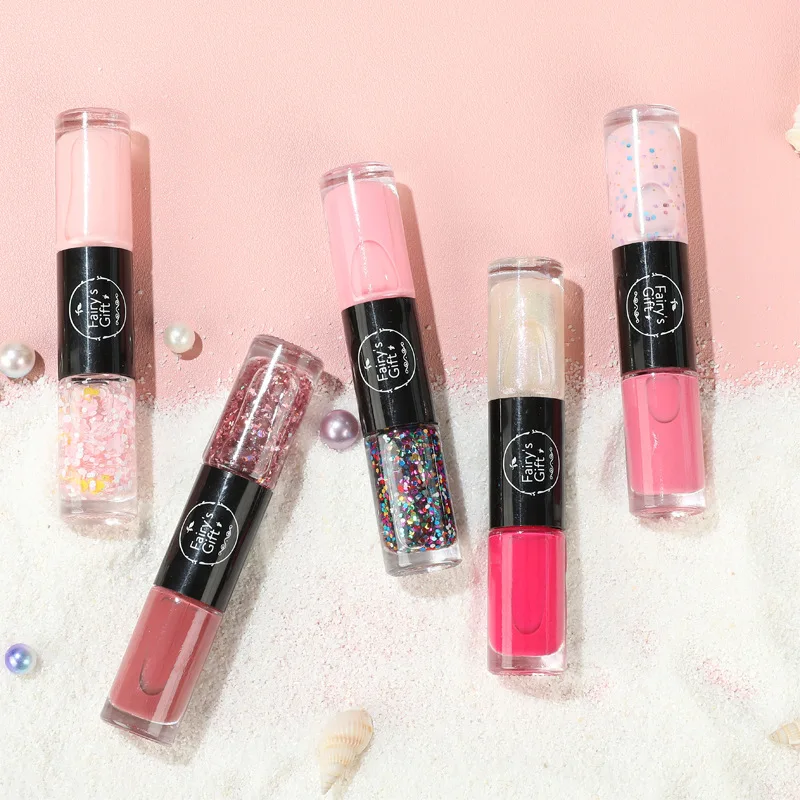 New Color Double Head Nail Polish Set Free Baking Quick Drying Sequins Nail Polish Nail Art
New Color Double Head Nail Polish Set Free Baking Quick Drying Sequins Nail Polish Nail Art