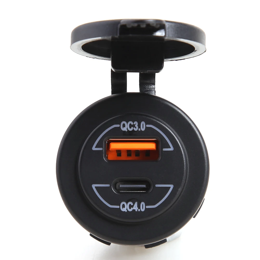 60 Вт розетка с двумя портами QC 4.0 Type C QC 3.0 USB быстрое зарядное устройство водонепроницаемое 12 В/24 В для автомобиля, грузовика, мотоцикла, морской лодки, автофургона
60 Вт розетка с двумя портами QC 4.0 Type C QC 3.0 USB быстрое зарядное устройство водонепроницаемое 12 В/24 В для автомобиля, грузовика, мотоцикла, морской лодки, автофургона