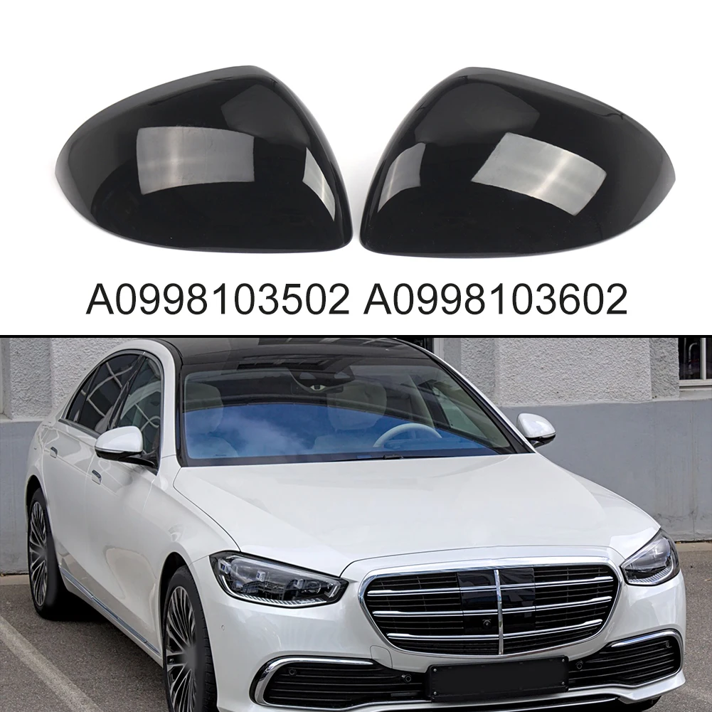 Car Rearview Mirror Housing Pair Gloss Black for Mercedes W206 2022+ W223 2021+ with OEM A0998103502 A0998103602
Car Rearview Mirror Housing Pair Gloss Black for Mercedes W206 2022+ W223 2021+ with OEM A0998103502 A0998103602