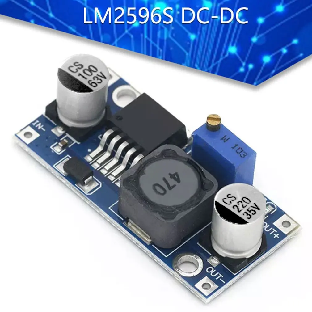 LM2596S DC-DC Module Ultra LM2576 Step-down Power Supply Module BUCK 3A Step-down Voltage Stabilizer Dropshipping
LM2596S DC-DC Module Ultra LM2576 Step-down Power Supply Module BUCK 3A Step-down Voltage Stabilizer Dropshipping