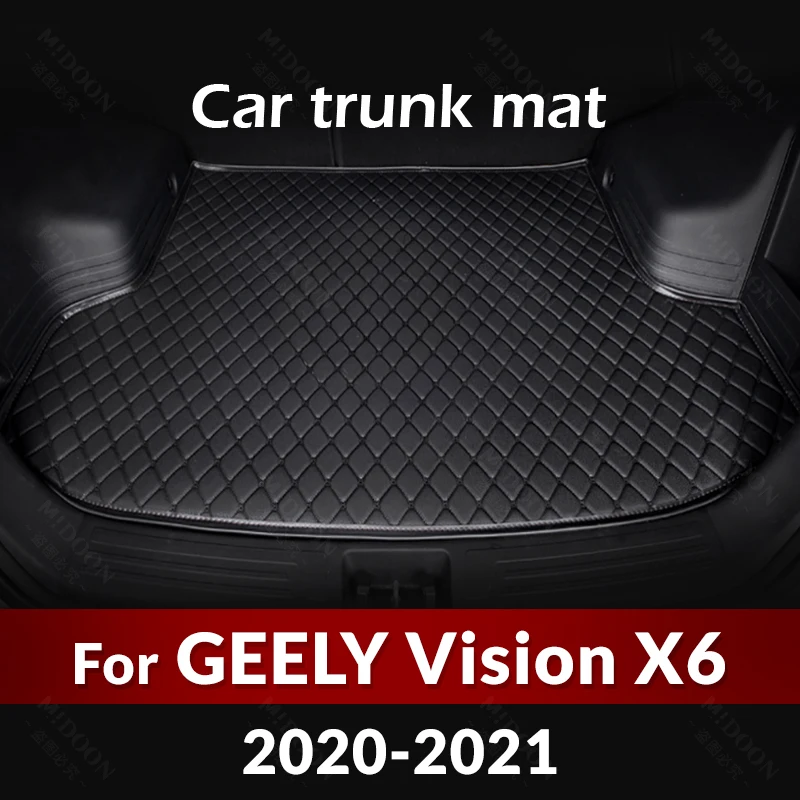 Коврик для багажника автомобиля для GEELY Vision X6 2020 2021, пользовательские автомобильные аксессуары, украшение интерьера автомобиля
Коврик для багажника автомобиля для GEELY Vision X6 2020 2021, пользовательские автомобильные аксессуары, украшение интерьера автомобиля