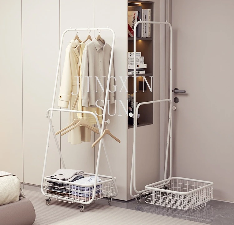 Movable hanger Floor-to-ceiling bedroom clothes rack Coat rack Simple balcony drying rack
Movable hanger Floor-to-ceiling bedroom clothes rack Coat rack Simple balcony drying rack