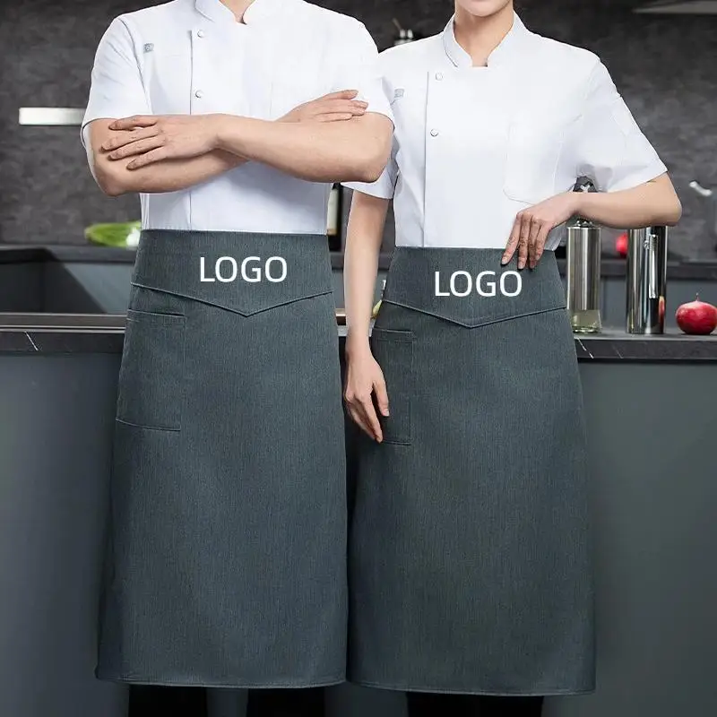 Kitchen Half Body Apron Personalization Custom LOGO Catering Men And Women Servers Chef Work Clothes Coffee Shop Half Body Waist
Kitchen Half Body Apron Personalization Custom LOGO Catering Men And Women Servers Chef Work Clothes Coffee Shop Half Body Waist