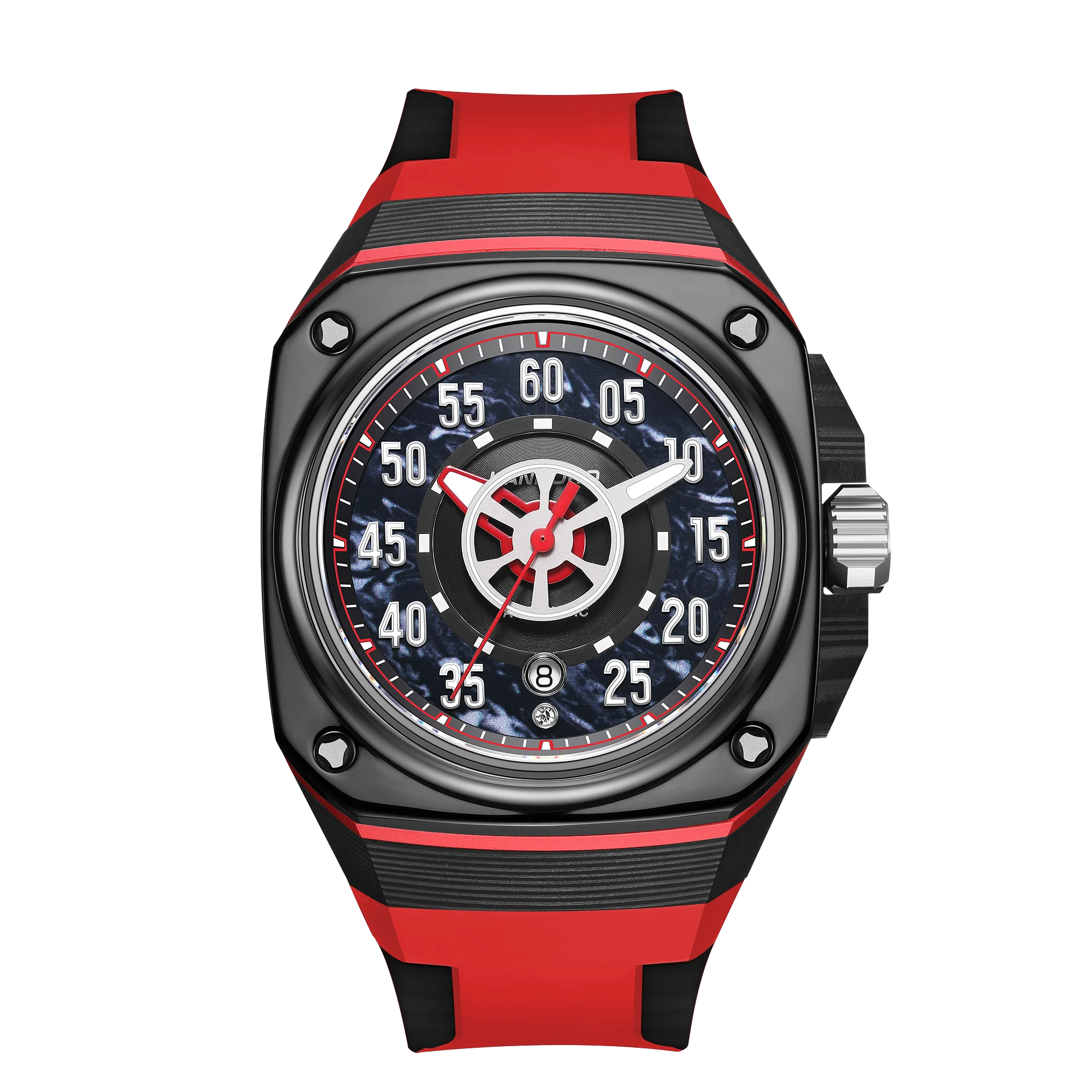 HANBORO Devil's Eye Series Ceramic Carbon Brazed Imported Movement Fashion Trend Large Hands Men's Automatic Mechanical Watch
HANBORO Devil's Eye Series Ceramic Carbon Brazed Imported Movement Fashion Trend Large Hands Men's Automatic Mechanical Watch