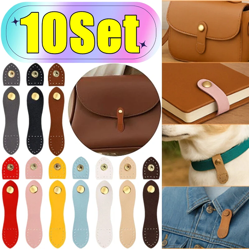 Newest 1-10Set Fashion Leather Bag Buckle Handmade Buttons Wallet Hasp Clasp Buckle Card Pack Buckle for DIY Handbag Accessories
Newest 1-10Set Fashion Leather Bag Buckle Handmade Buttons Wallet Hasp Clasp Buckle Card Pack Buckle for DIY Handbag Accessories