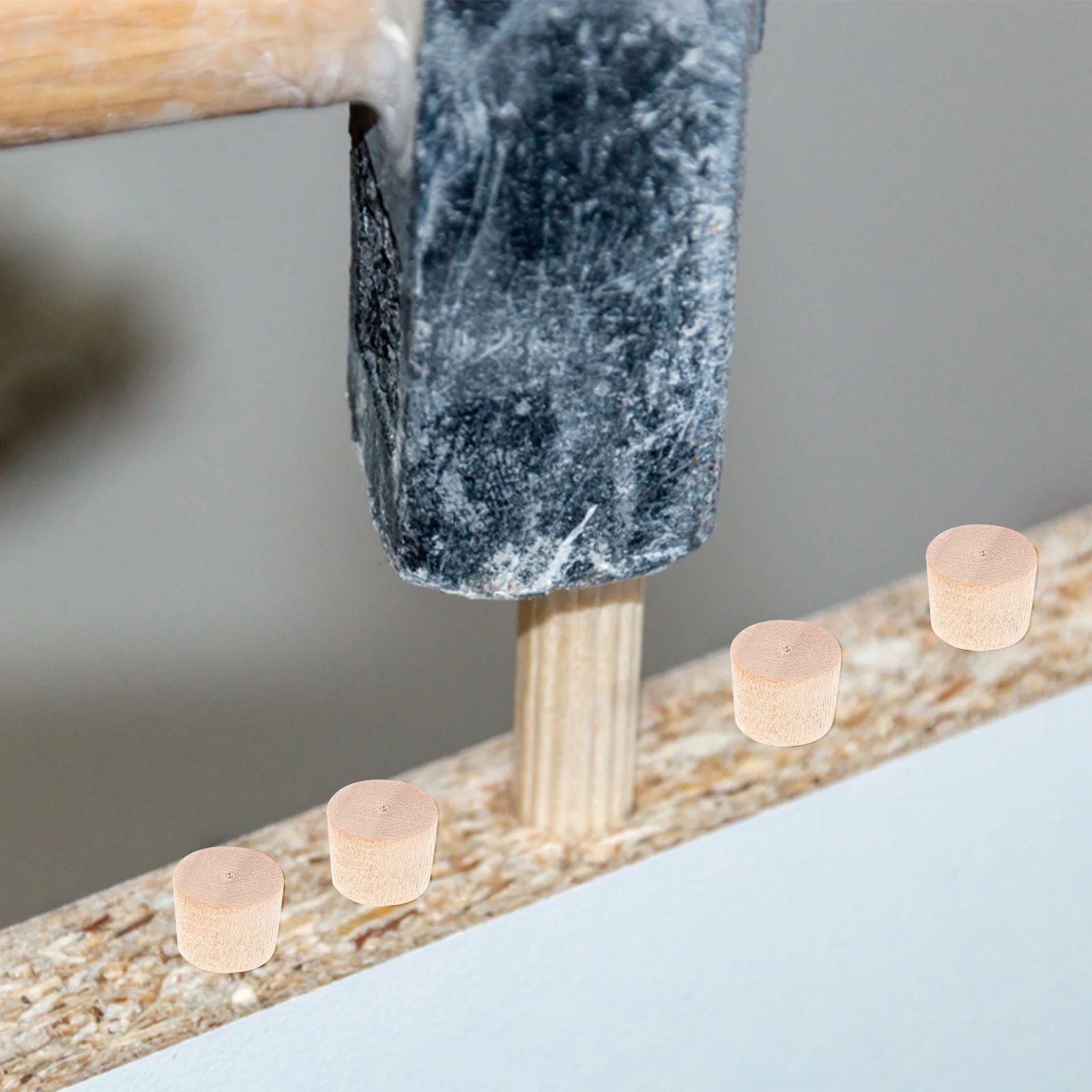 200Pcs Wood Plug Wooden Buttons Screw Hole Cover for Furniture Woodworking DIY Projects High Strength Crack Resistant
200Pcs Wood Plug Wooden Buttons Screw Hole Cover for Furniture Woodworking DIY Projects High Strength Crack Resistant