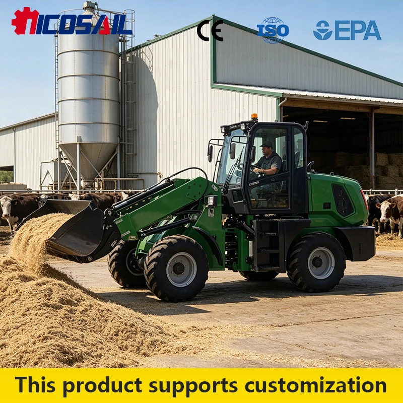 Custom Nicosail Telescopic Boom Loader with Cab, 4x4 Drive, Suitable for European Farm & Yard Work
Custom Nicosail Telescopic Boom Loader with Cab, 4x4 Drive, Suitable for European Farm & Yard Work