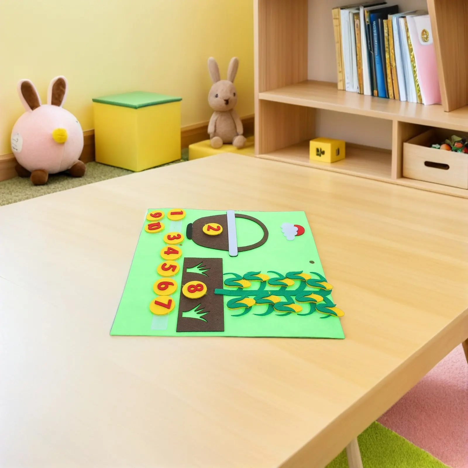 1Set Montessori Felt Number Corn Tree Counting Educational Math Board for Preschool Kindergarten Interactive Number Recognition
1Set Montessori Felt Number Corn Tree Counting Educational Math Board for Preschool Kindergarten Interactive Number Recognition