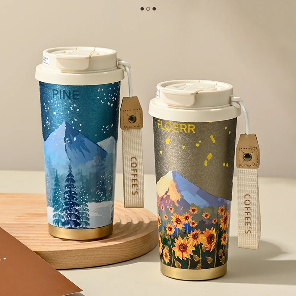 2025New creative Titanium covered insulated cup, Double drinking coffee cup, Portable straw cup, 316 Stainless steel thermos cup
2025New creative Titanium covered insulated cup, Double drinking coffee cup, Portable straw cup, 316 Stainless steel thermos cup