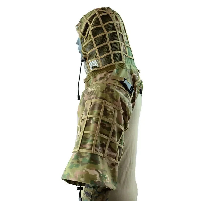 Hunting Ghillie Suit Tactical Sniper Camouflage Ghillie Viper Hood Clothes Multicam Jungle Outdoor Shooting Ghillie Suit Coat
Hunting Ghillie Suit Tactical Sniper Camouflage Ghillie Viper Hood Clothes Multicam Jungle Outdoor Shooting Ghillie Suit Coat
