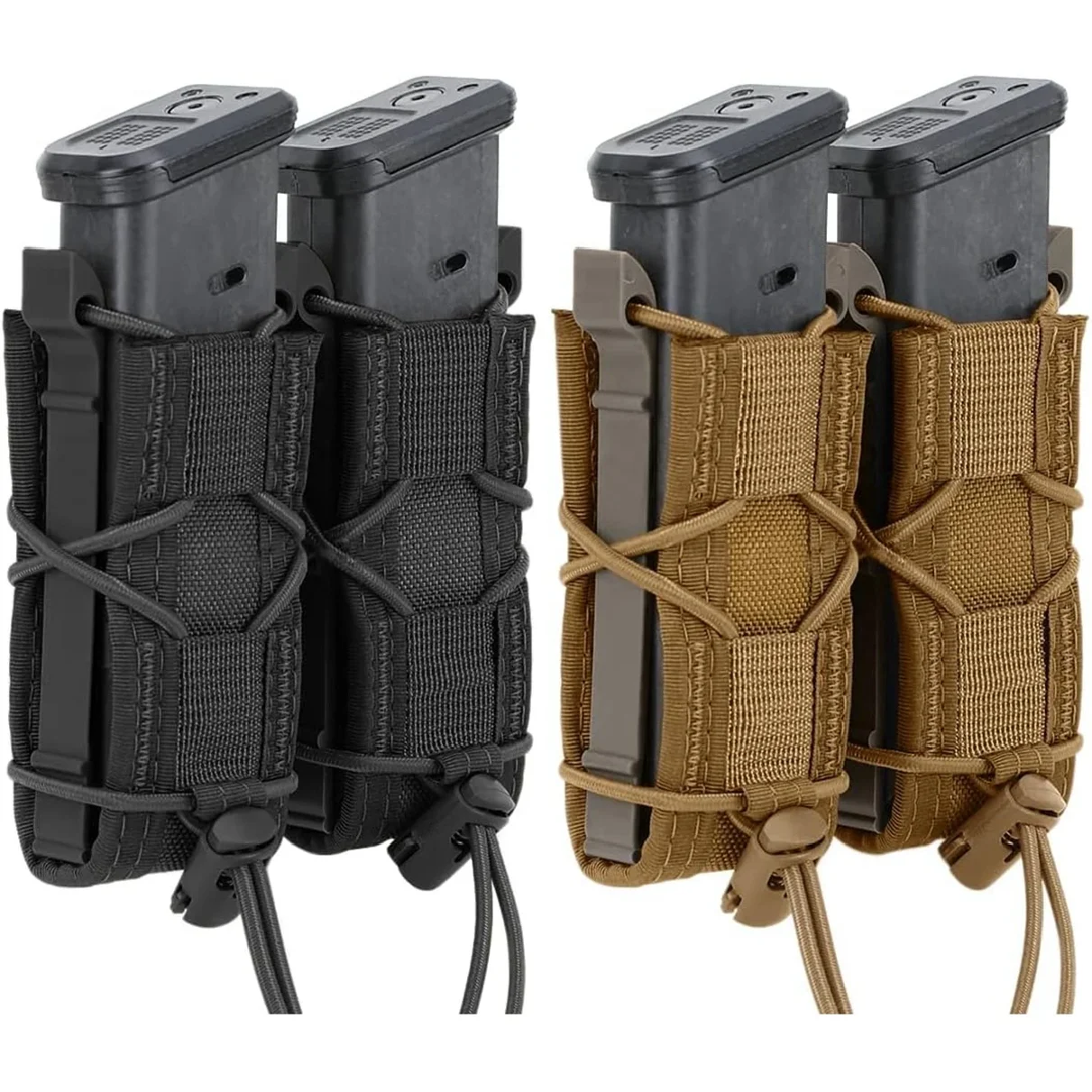 .45 9mm Double Magazine Pouch Tactical Molle Single Magazine Pouch Double-Layer Mag Pouches Universal Cartridge Holder
.45 9mm Double Magazine Pouch Tactical Molle Single Magazine Pouch Double-Layer Mag Pouches Universal Cartridge Holder