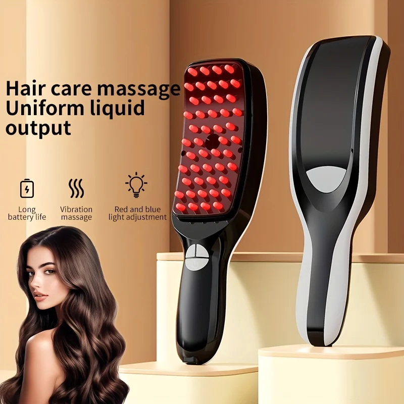 Electric massage comb anti-hair loss meridian head massage instrument phototherapy hair care comb color light hair massage comb
Electric massage comb anti-hair loss meridian head massage instrument phototherapy hair care comb color light hair massage comb