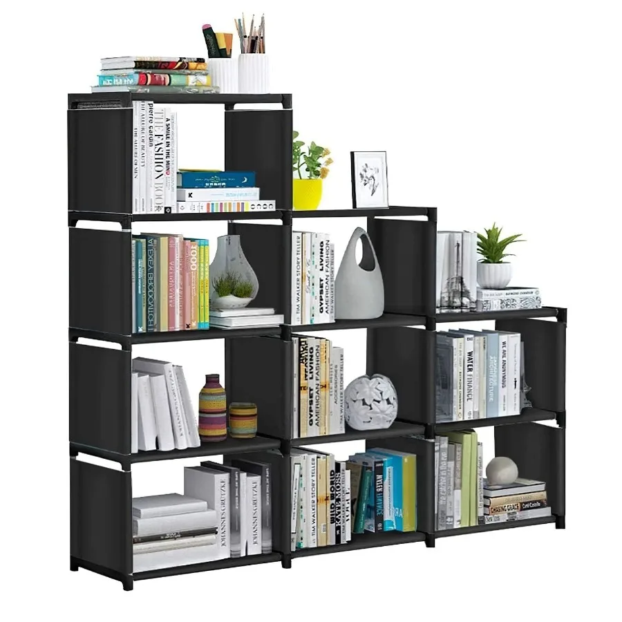 Cube Storage Organizer 9 Cubes Closet Shelves Cabinet Bookcase NonWoven Fabric Cube Shelf for Living Room Bedroom Office
Cube Storage Organizer 9 Cubes Closet Shelves Cabinet Bookcase NonWoven Fabric Cube Shelf for Living Room Bedroom Office
