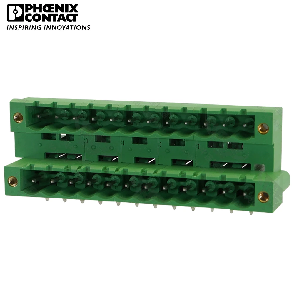 5.08mm Original Genuine Phoenix Connector PCB Pluggable PLUG-IN Terminal Block 12 PIN MDSTB 2.5 GF 5.08 1842461 10A 320V
5.08mm Original Genuine Phoenix Connector PCB Pluggable PLUG-IN Terminal Block 12 PIN MDSTB 2.5 GF 5.08 1842461 10A 320V