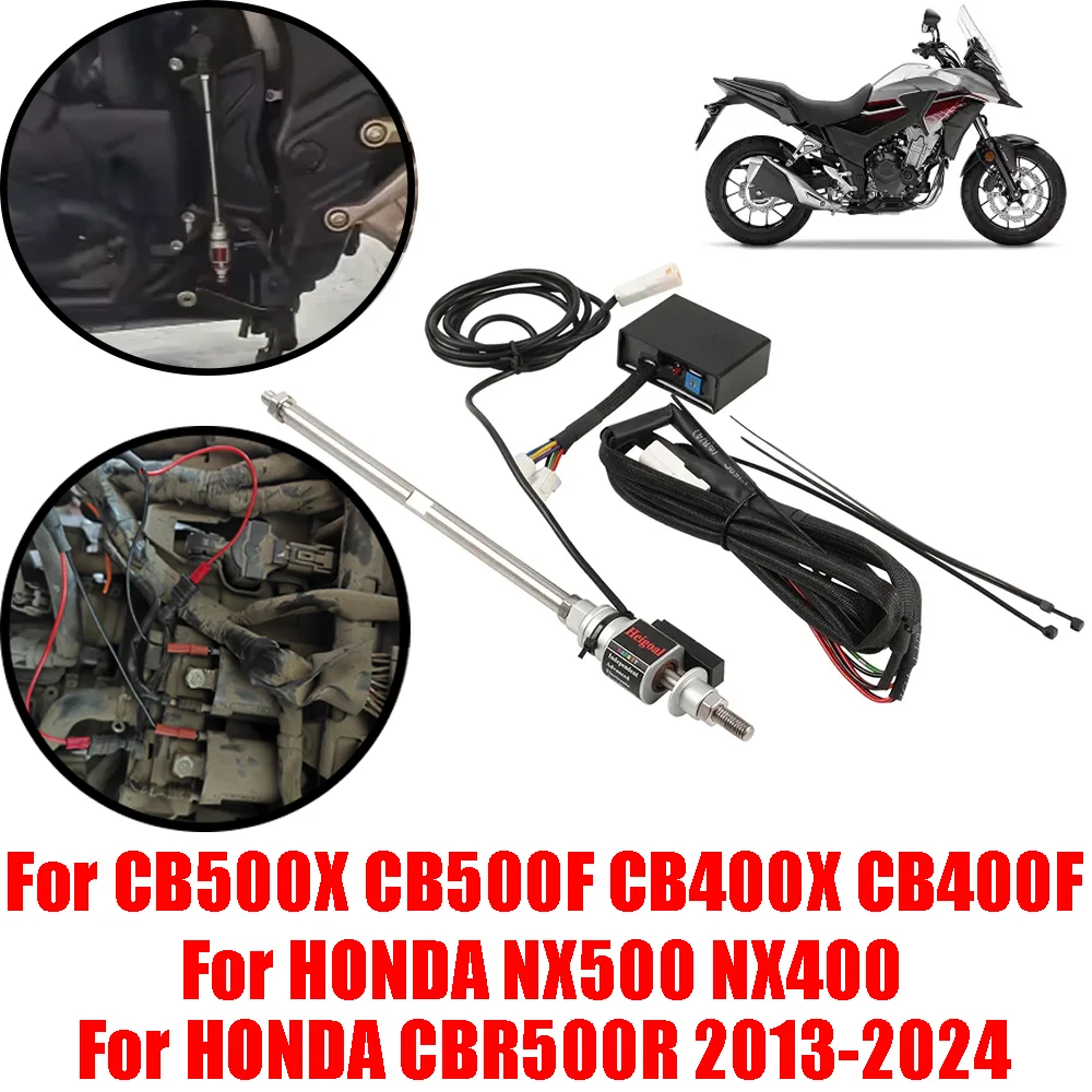 For Honda CB500X CB500F CB400X CBR500R NX500 NX400 Motorcycle Accessories Quickshifter Quick Shift Shifter Gear Shift Upshift
For Honda CB500X CB500F CB400X CBR500R NX500 NX400 Motorcycle Accessories Quickshifter Quick Shift Shifter Gear Shift Upshift