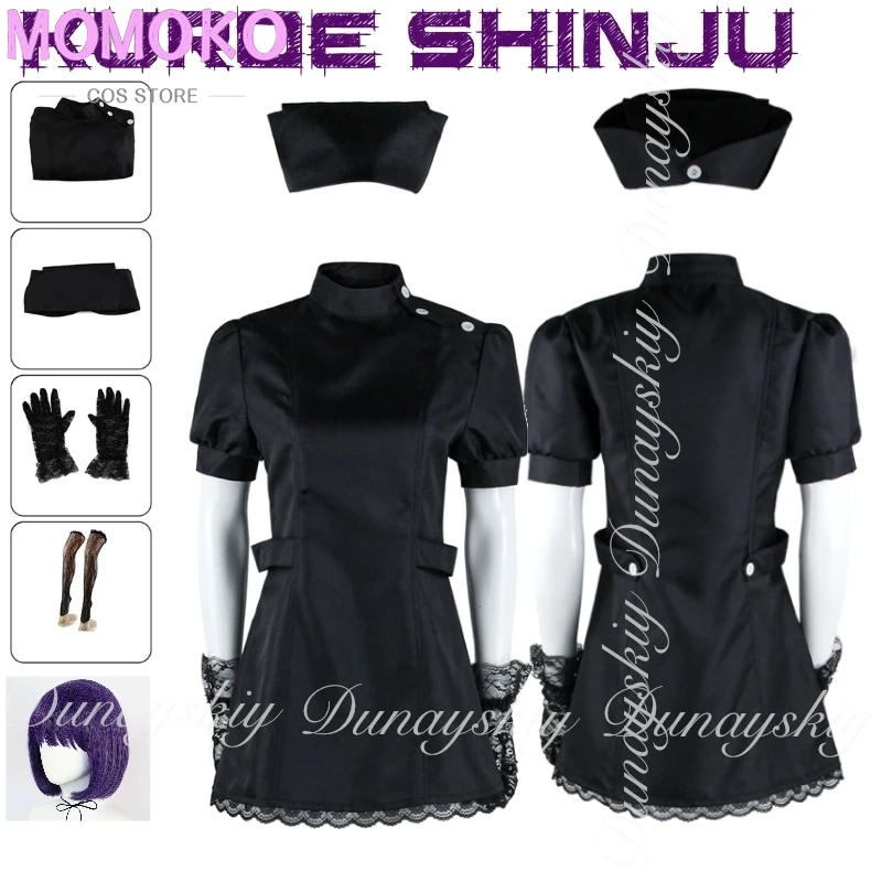 My dress up darling Anime Kitagawa Marin Cosplay With The Black Nurse Uniform Kuroe Shinju And Wig Cosplay Costume Anime All Set
My dress up darling Anime Kitagawa Marin Cosplay With The Black Nurse Uniform Kuroe Shinju And Wig Cosplay Costume Anime All Set