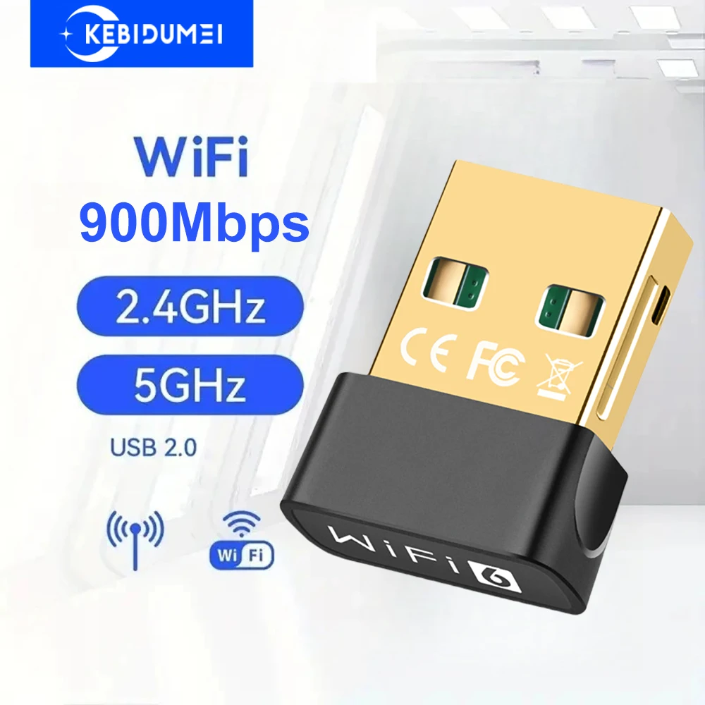 USB-адаптер Wi-Fi 900 Мбит/с Беспроводная сетевая карта Адаптер Wi-Fi 6 Двухдиапазонный 2,4G 5 ГГц Wi-Fi LAN-карта USB-ключ для ПК Настольный ноутбук
USB-адаптер Wi-Fi 900 Мбит/с Беспроводная сетевая карта Адаптер Wi-Fi 6 Двухдиапазонный 2,4G 5 ГГц Wi-Fi LAN-карта USB-ключ для ПК Настольный ноутбук
