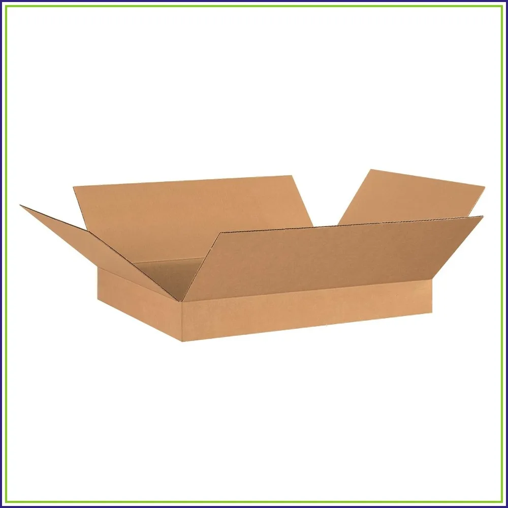 Large 26"L x 20"W x 4"H 20-Pack Corrugated Cardboard Boxes for Moving, Mailing, Packing
Large 26"L x 20"W x 4"H 20-Pack Corrugated Cardboard Boxes for Moving, Mailing, Packing