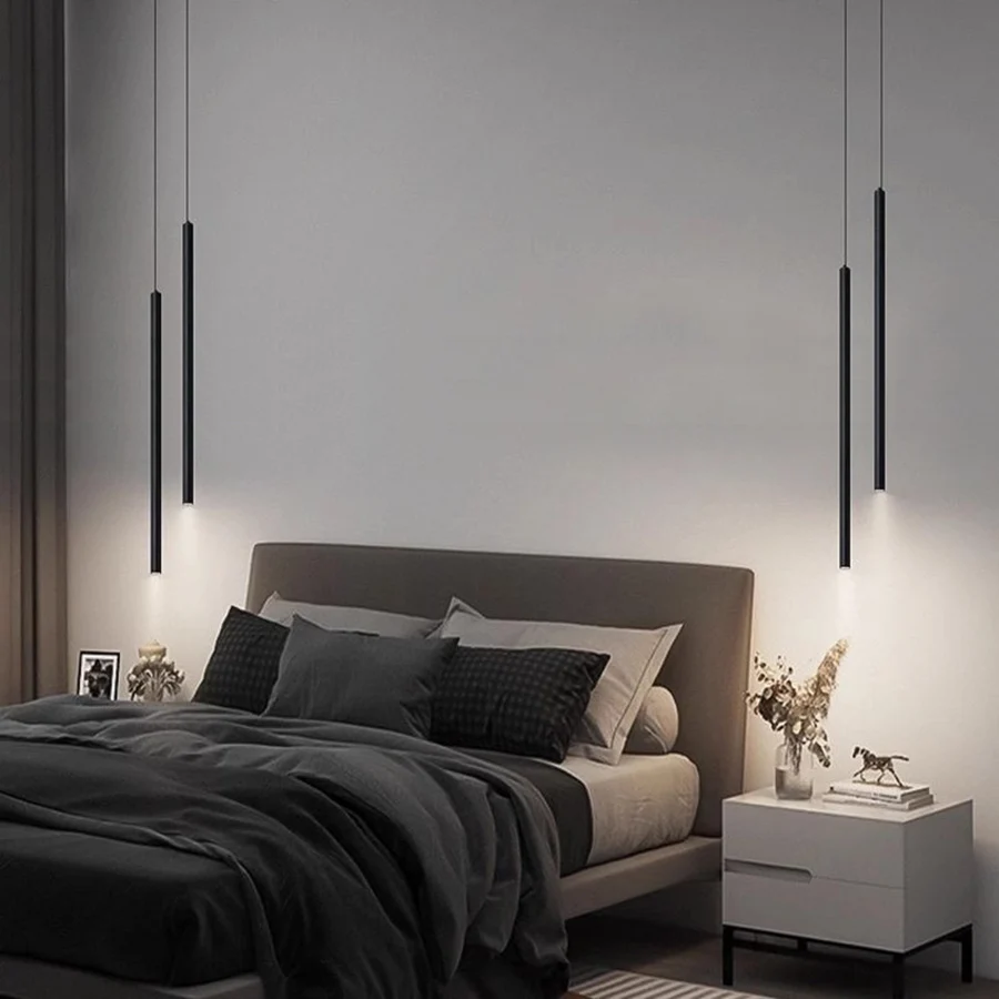 Diameter 2CM Long Tube Led Pendant Light Island Dining Room Kitchen Hanging Lamp Bedroom Bedside Pendant Lamp Cafe Droplight
Diameter 2CM Long Tube Led Pendant Light Island Dining Room Kitchen Hanging Lamp Bedroom Bedside Pendant Lamp Cafe Droplight