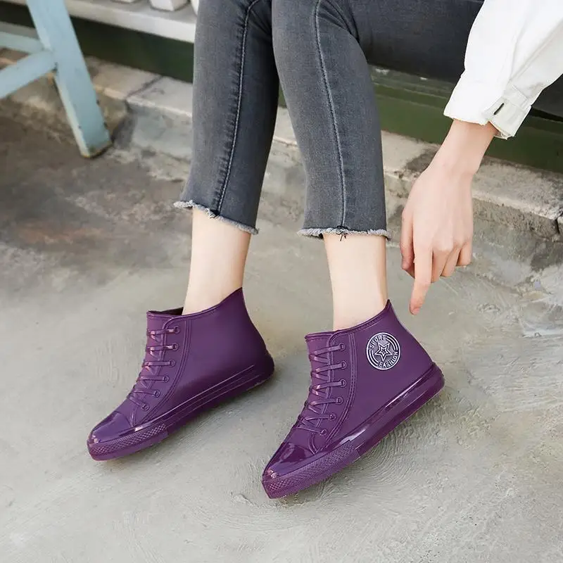 Fashionable Short Rain Boots Women's Outdoor Wear Anti-Slip Popular Student Rubber Shoes New Model Low Help Short Tube Waterp...
Fashionable Short Rain Boots Women's Outdoor Wear Anti-Slip Popular Student Rubber Shoes New Model Low Help Short Tube Waterp...