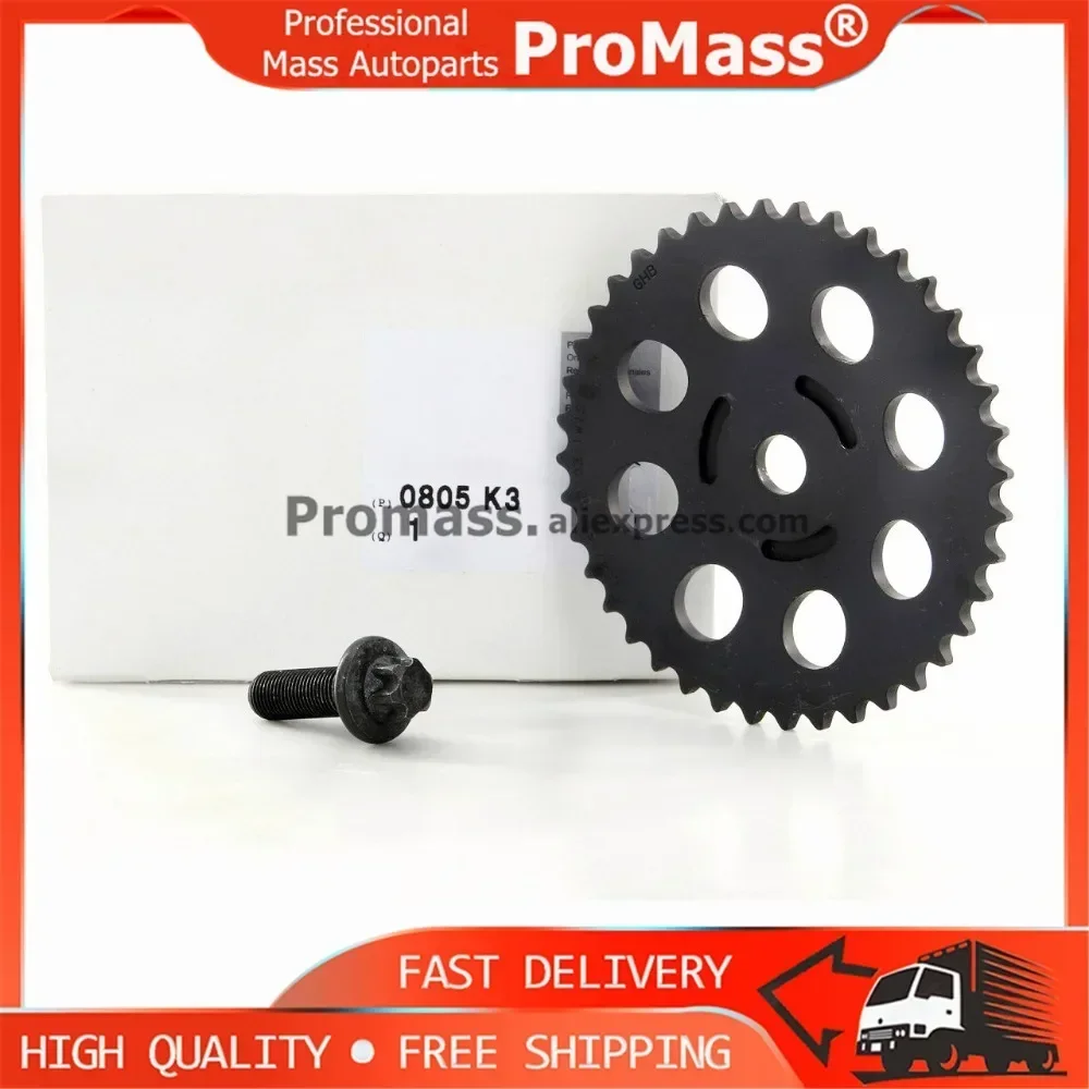 0805K3 0805 K3 New Exhaust Camshaft Pulley With Bolt For Peugeot 3008 308CC Citroen C4L C5 C4 C3-XR DS5 DS6 1.6T
0805K3 0805 K3 New Exhaust Camshaft Pulley With Bolt For Peugeot 3008 308CC Citroen C4L C5 C4 C3-XR DS5 DS6 1.6T