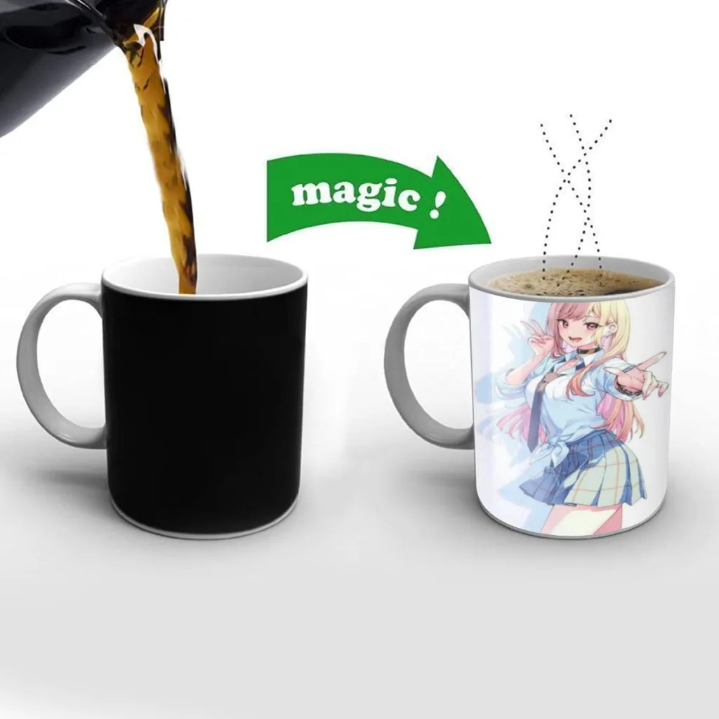 Japan Anime Marin Kitagawa Classic Magic Hot Cold Heat Temperature Sensitive Color Changing Coffee Tea Milk Mug Cup
Japan Anime Marin Kitagawa Classic Magic Hot Cold Heat Temperature Sensitive Color Changing Coffee Tea Milk Mug Cup