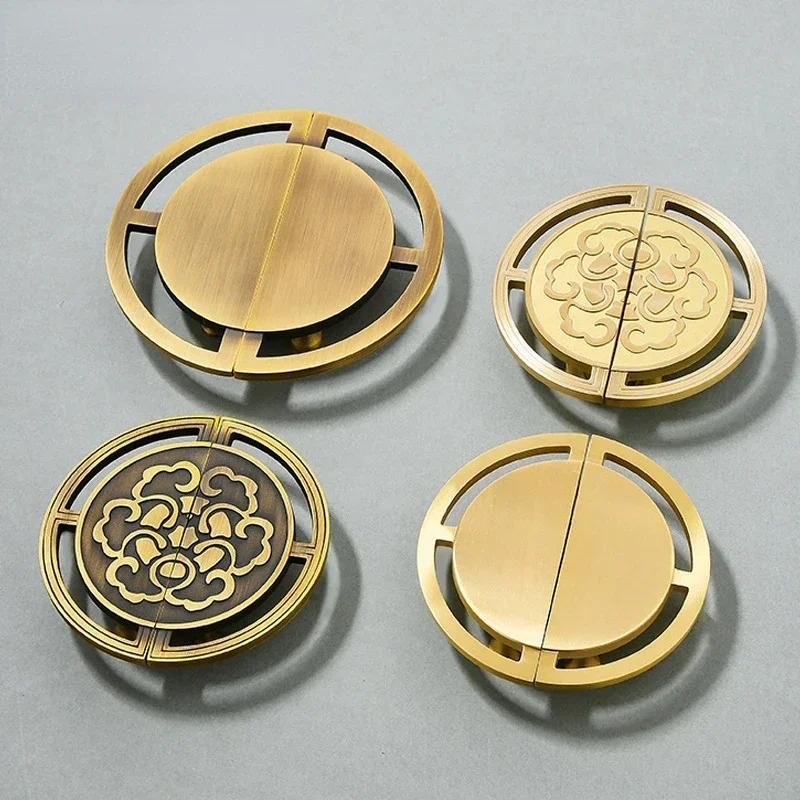 New Chinese Style Vintage Brass Furniture Handles A Pair Handles for Wardrobe and Drawer Night Stand Bookcase Shoe Cabinet Pulls
New Chinese Style Vintage Brass Furniture Handles A Pair Handles for Wardrobe and Drawer Night Stand Bookcase Shoe Cabinet Pulls