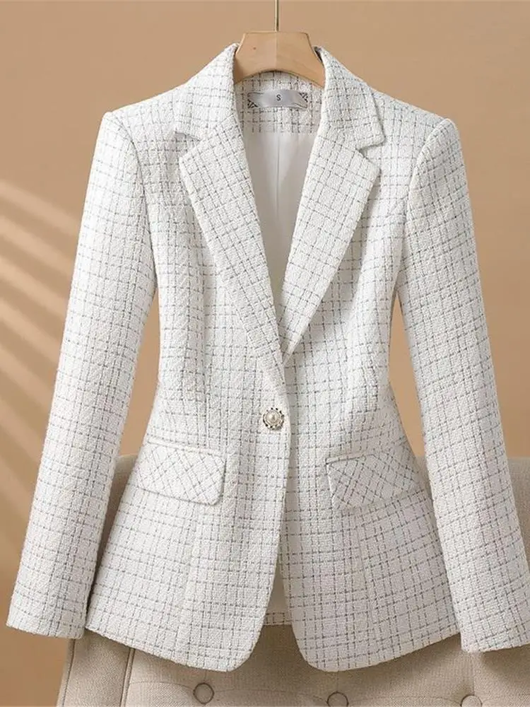 Ele White Women's Suit Jaet Faionable Design Ladylike Quali Chinese Faion Autumn Winter New Arrival Premium Women...
Ele White Women's Suit Jaet Faionable Design Ladylike Quali Chinese Faion Autumn Winter New Arrival Premium Women...