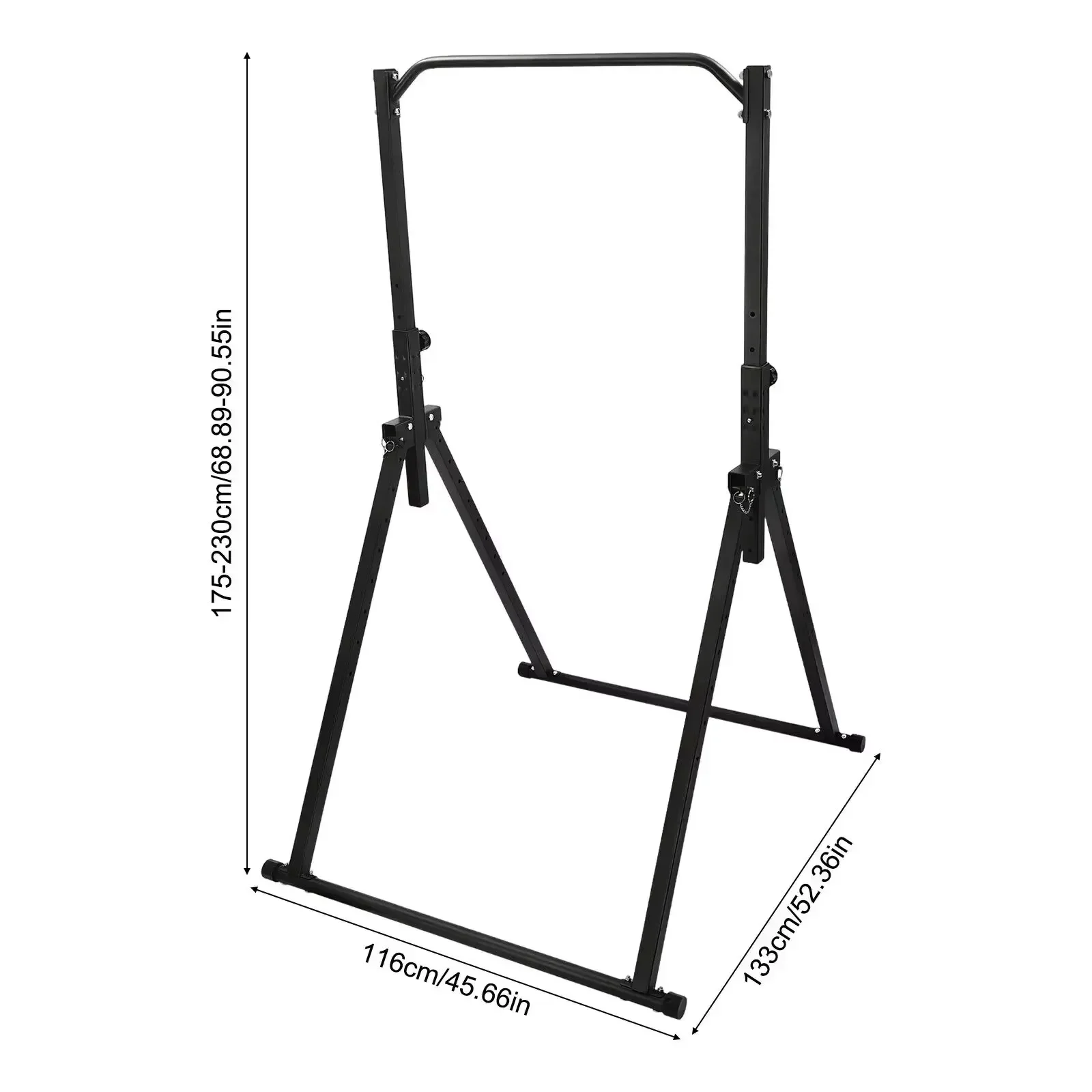 200kg Load-bearing Triangular Single Bar Pull Up Station, Training Horizontal Bar Adjustable Height, Home Gym Workout Equipment
200kg Load-bearing Triangular Single Bar Pull Up Station, Training Horizontal Bar Adjustable Height, Home Gym Workout Equipment