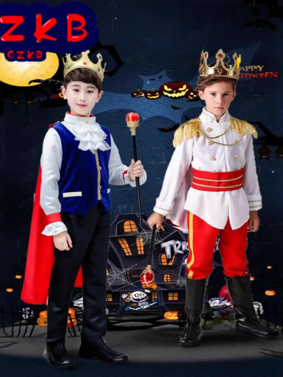 Caribbean Children's Pirate King Role-playing Prince Halloween Costume Cosplay Cross-border Kids' Wear Polyester Material
Caribbean Children's Pirate King Role-playing Prince Halloween Costume Cosplay Cross-border Kids' Wear Polyester Material
