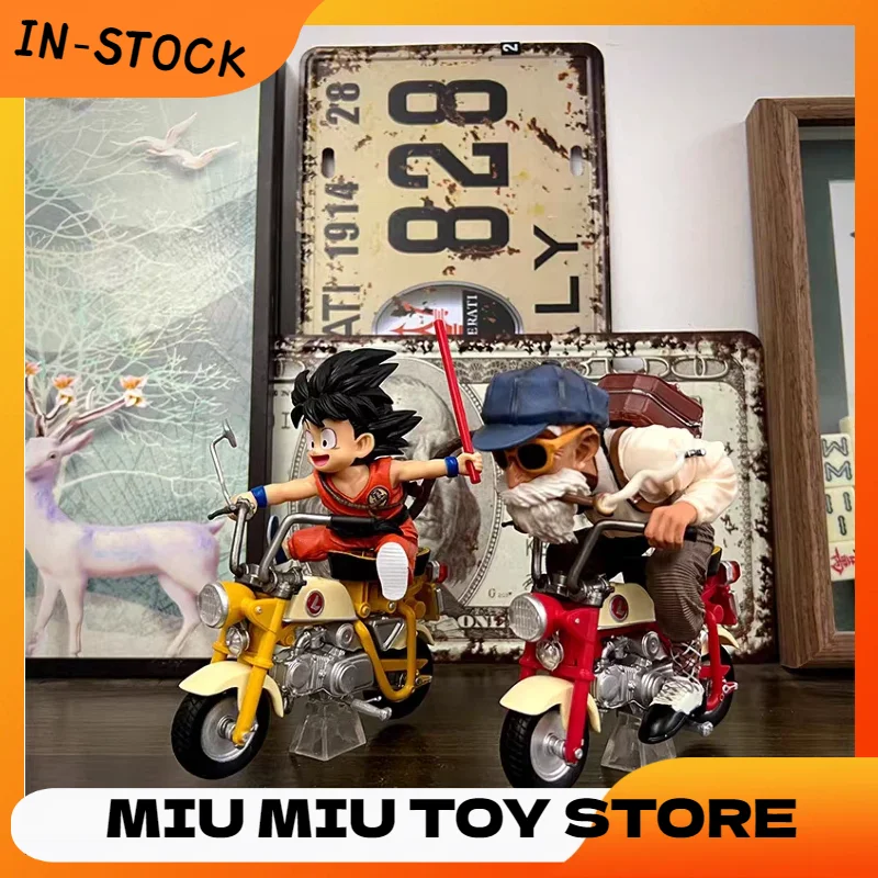 Dragon Ball Son Goku Master Roshi Motorcycle Figure Anime Character Figures Trendy Toy Model Table Decoration Collecting Gifts
Dragon Ball Son Goku Master Roshi Motorcycle Figure Anime Character Figures Trendy Toy Model Table Decoration Collecting Gifts