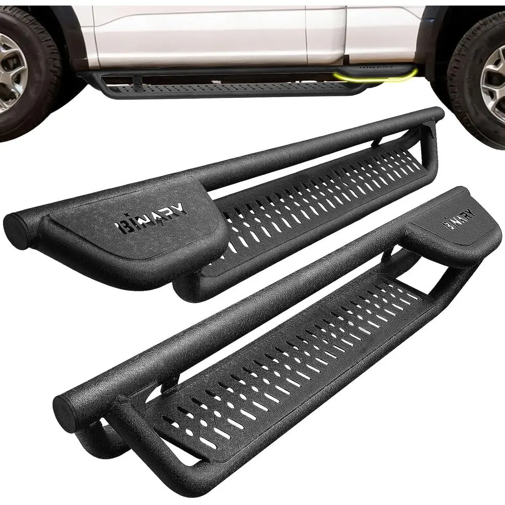 Running Boards Compatible with 2007-2018 Chevy Silverado/GMC Sierra 1500 Regular/Standard/Single Cab, 6 Inch Two-Stair Side Step
Running Boards Compatible with 2007-2018 Chevy Silverado/GMC Sierra 1500 Regular/Standard/Single Cab, 6 Inch Two-Stair Side Step