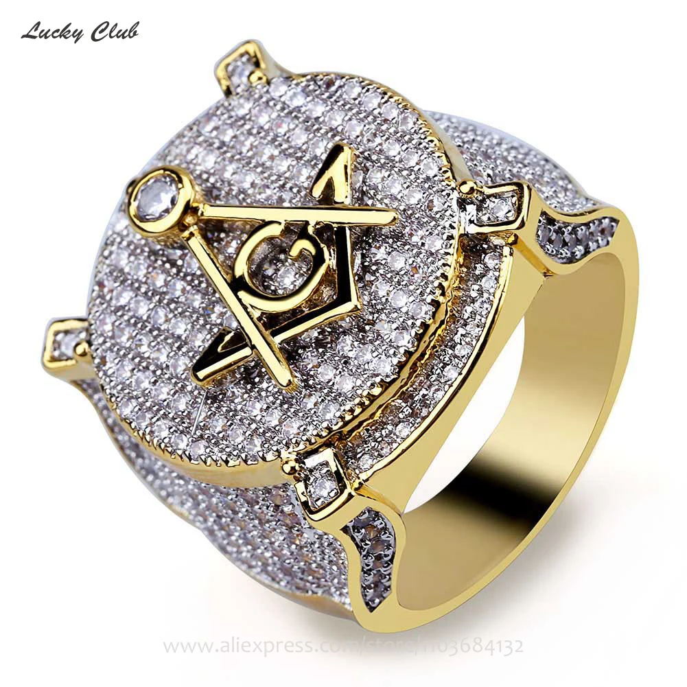 5 Pcs Masonic Crystal Rings Freemason Symbol a G Templar Freemasonry Hip Hop Punk Men Ring
5 Pcs Masonic Crystal Rings Freemason Symbol a G Templar Freemasonry Hip Hop Punk Men Ring