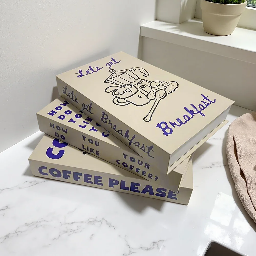 Coffee Shop Art Decoration Storage Box Fake Books Accessories Living Room Decorative Hotel Table Bedroom Aesthetic Home Decor
Coffee Shop Art Decoration Storage Box Fake Books Accessories Living Room Decorative Hotel Table Bedroom Aesthetic Home Decor