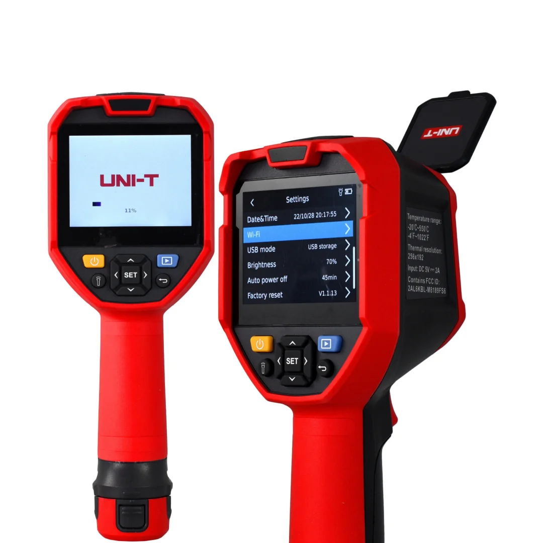 Портативный тепловизор UNI-T UTi720E UTi730E WiFi 256x192 320x240 с инфракрасной камерой и 2-мегапиксельной визуальной камерой для теплого пола и печатных плат
Портативный тепловизор UNI-T UTi720E UTi730E WiFi 256x192 320x240 с инфракрасной камерой и 2-мегапиксельной визуальной камерой для теплого пола и печатных плат
