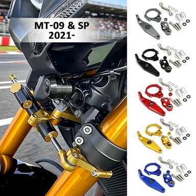 Steering Stabilizer Bracket & Titanium Steering Damper for Yamaha MT-09 Motorcycle Modified Parts
Steering Stabilizer Bracket & Titanium Steering Damper for Yamaha MT-09 Motorcycle Modified Parts