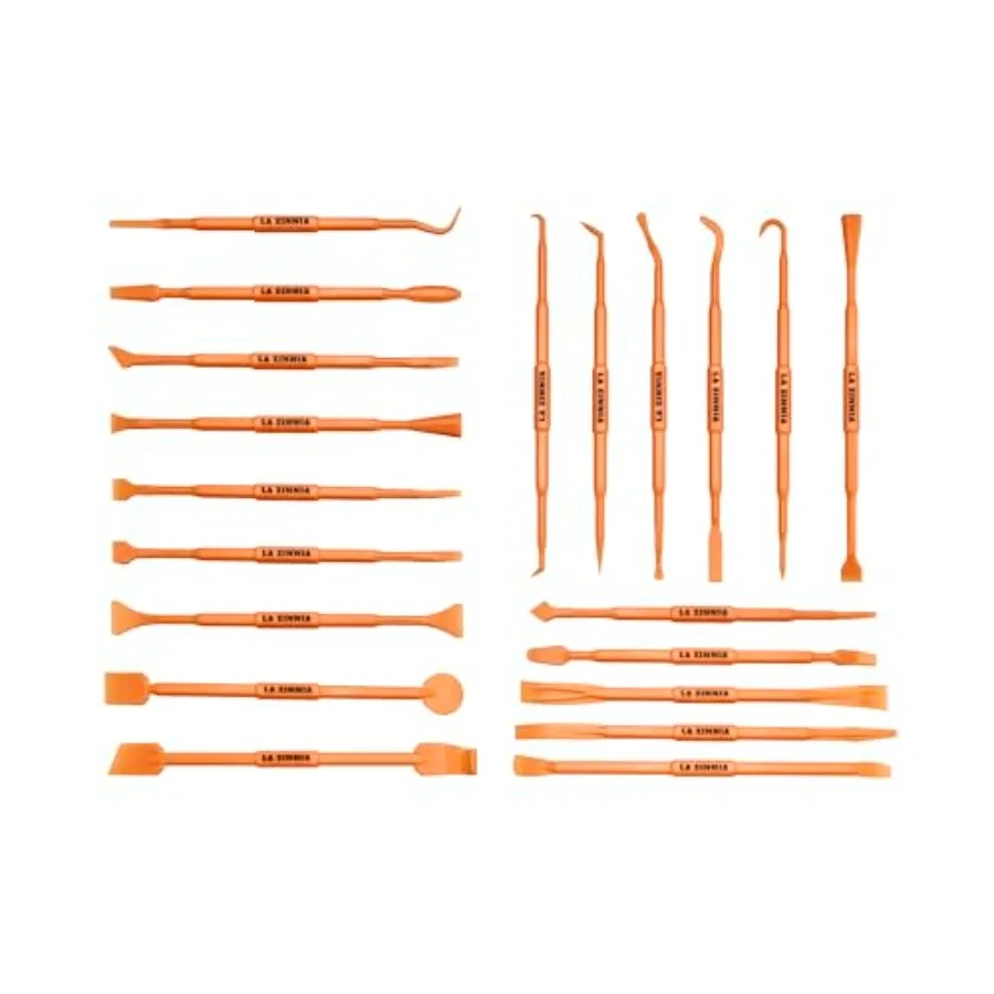 20PCS Delicate Pickup Tool Set, Non-Marring Scraper and Pry bar Kit, Multifunction Double-ended Mini Pick and HookTools, for va
20PCS Delicate Pickup Tool Set, Non-Marring Scraper and Pry bar Kit, Multifunction Double-ended Mini Pick and HookTools, for va