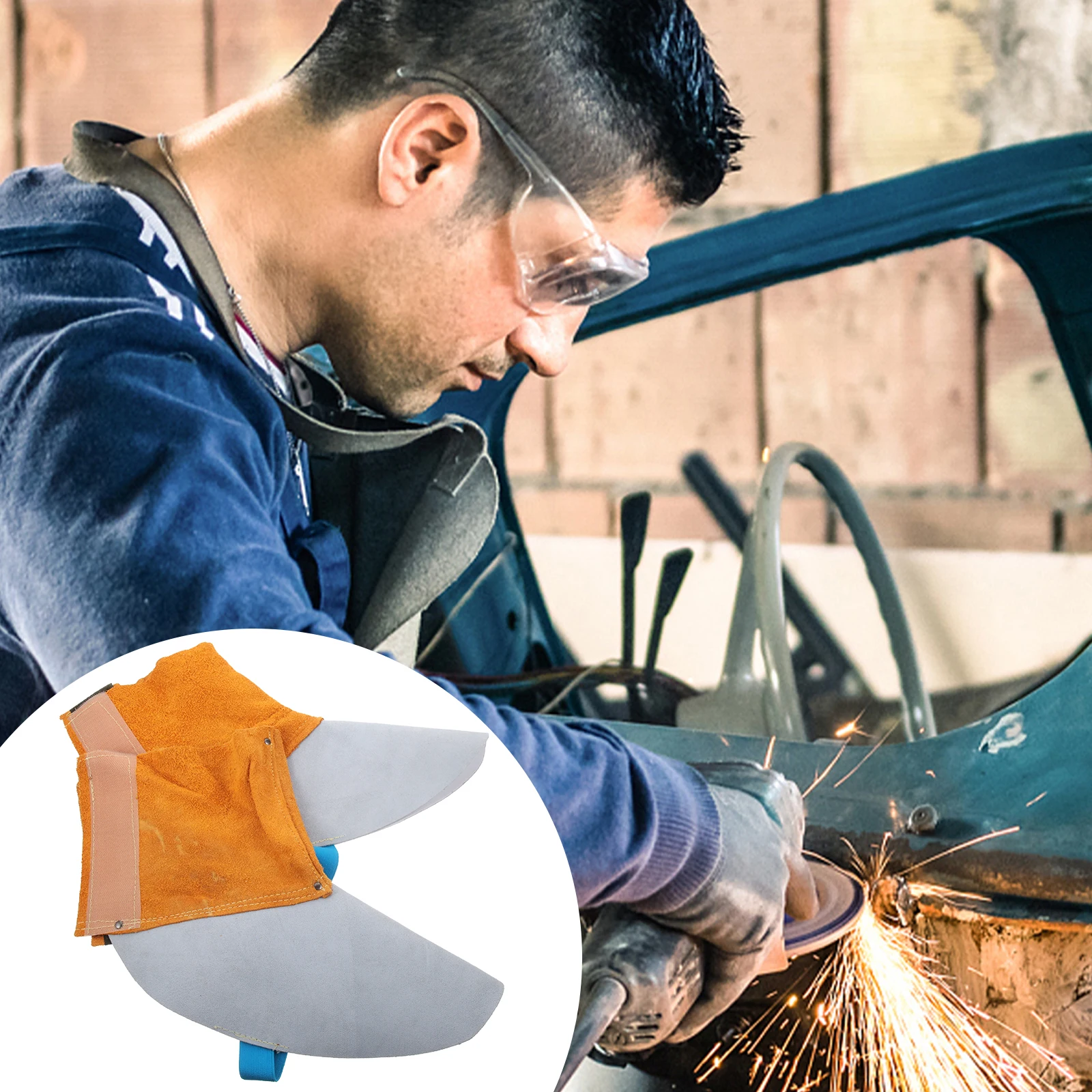 Welding Foot Cover Flame Retardant Heat Insulating Anti Scalding Shoe Cover Welding Protective Gear Lightweight Flexible Easy to
Welding Foot Cover Flame Retardant Heat Insulating Anti Scalding Shoe Cover Welding Protective Gear Lightweight Flexible Easy to