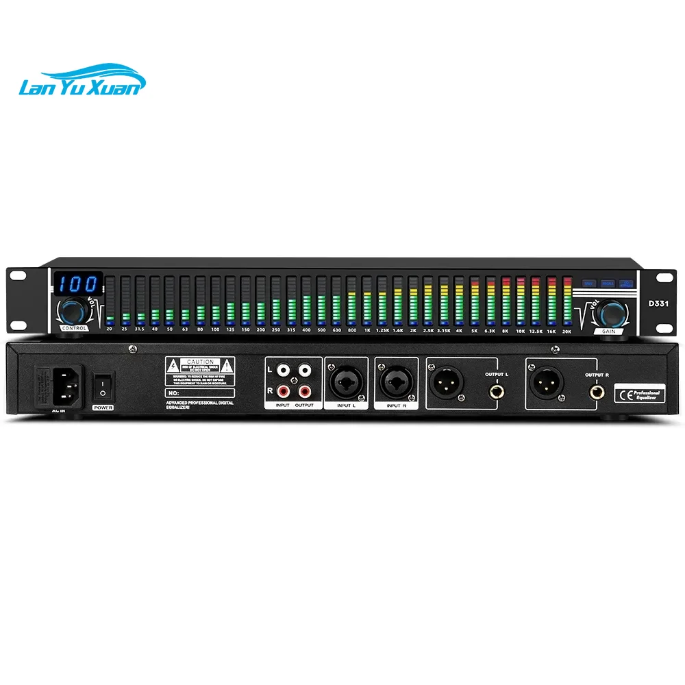 OEM D331 Complete Equalization & Loud Speaker Control Management Signal Processing System 
OEM D331 Complete Equalization & Loud Speaker Control Management Signal Processing System