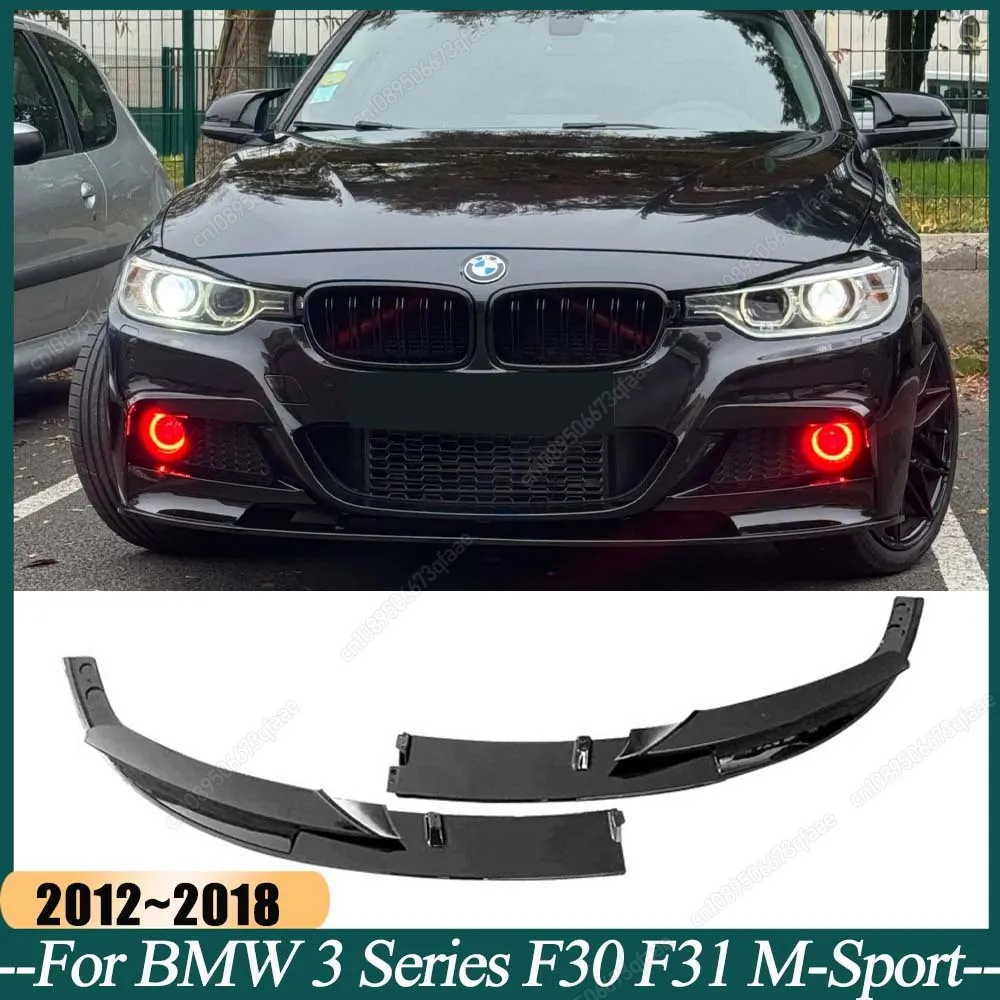 Front Bumper Lip Spoiler For BMW 3 Series F30 F31 328i 330i 335i 340i 320d 330d M-Sport 2012-2018 ABS Diffuser Splitter Tuning
Front Bumper Lip Spoiler For BMW 3 Series F30 F31 328i 330i 335i 340i 320d 330d M-Sport 2012-2018 ABS Diffuser Splitter Tuning
