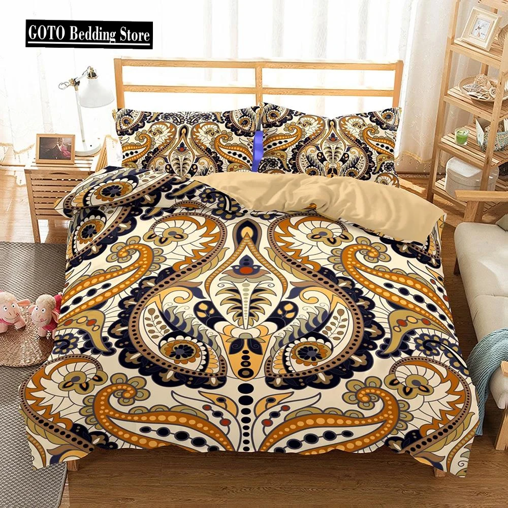 Luxury Bed Cover Sets for Bohemian European and American Style Boho Gold Bedding Set Bedroom Comforter Set Queen High Quality
Luxury Bed Cover Sets for Bohemian European and American Style Boho Gold Bedding Set Bedroom Comforter Set Queen High Quality