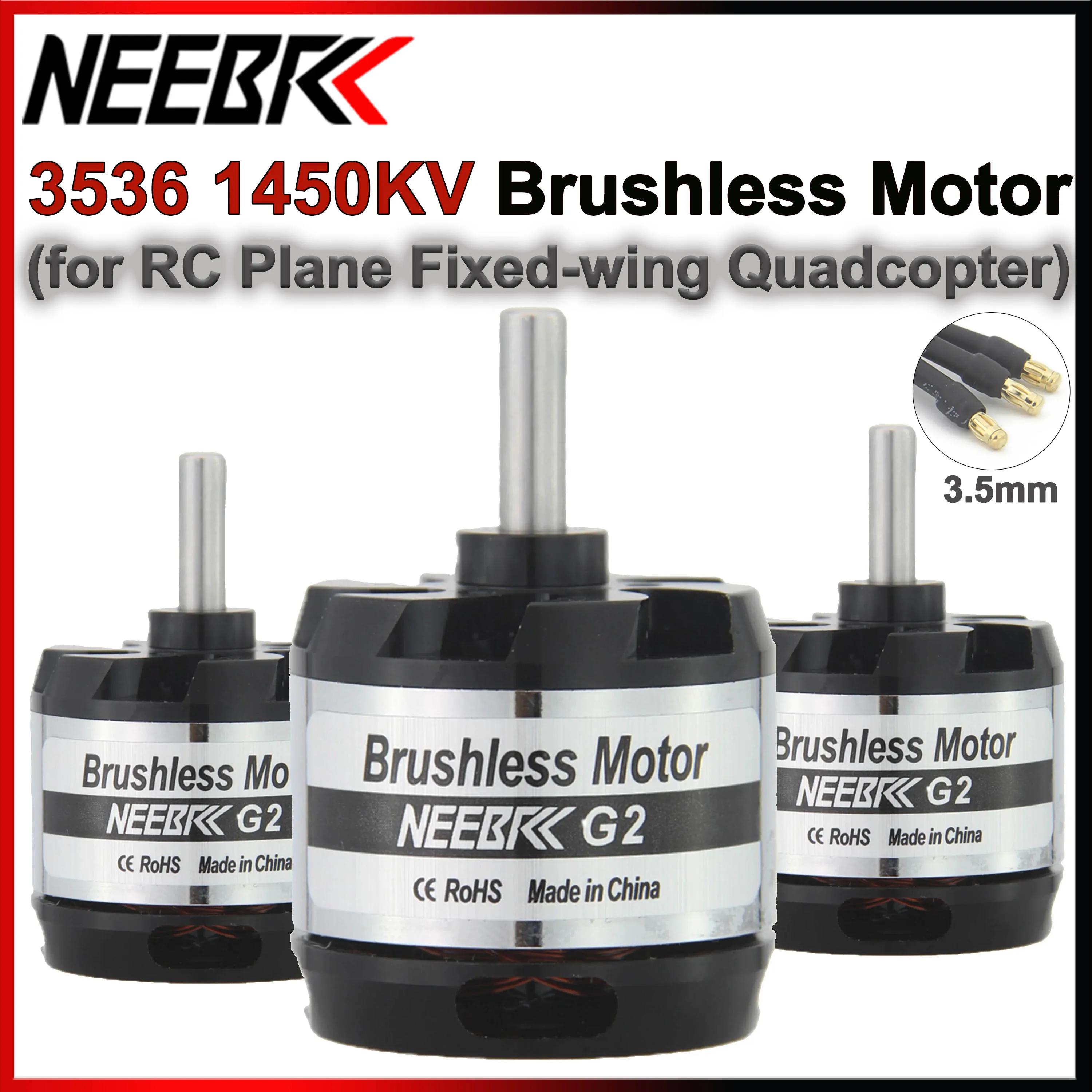 1/2/4 шт. NEEBRC 3536 1450KV бесщеточный двигатель 2-4S для радиоуправляемого самолета вертолет с неподвижным крылом квадрокоптер мультикоптер FPV гоночный дрон DIY
1/2/4 шт. NEEBRC 3536 1450KV бесщеточный двигатель 2-4S для радиоуправляемого самолета вертолет с неподвижным крылом квадрокоптер мультикоптер FPV гоночный дрон DIY