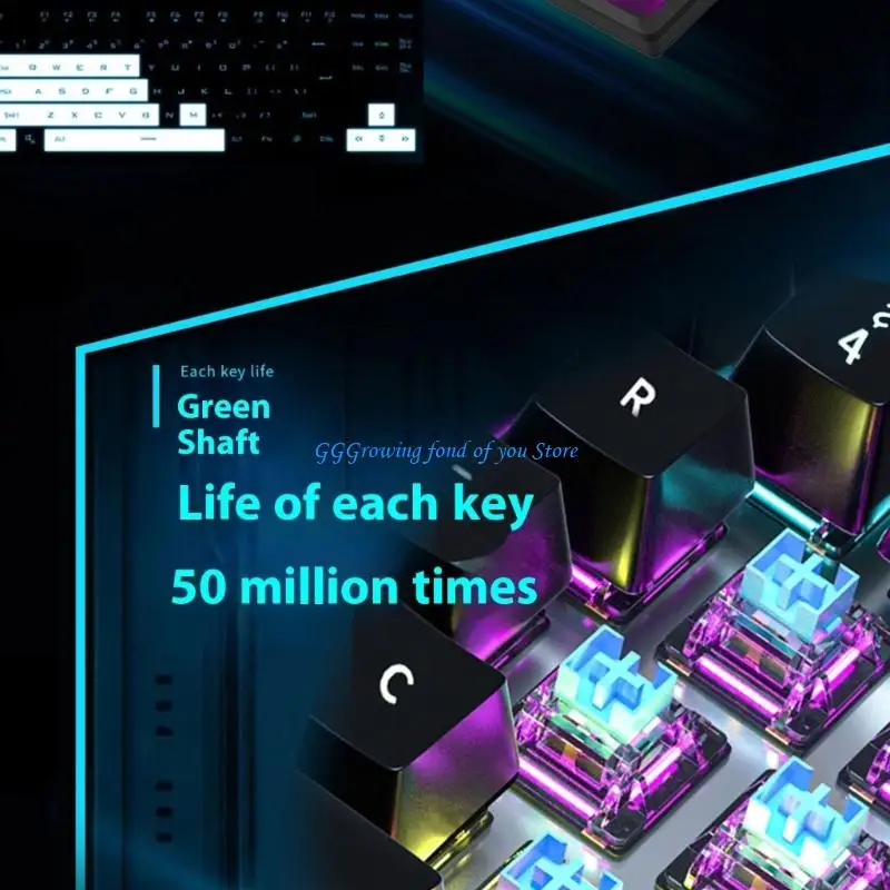 H9EB ABS Keycaps RGBs Illuminateds 82 Mechanical Gaming Keyboards for PC Blue Switches
H9EB ABS Keycaps RGBs Illuminateds 82 Mechanical Gaming Keyboards for PC Blue Switches