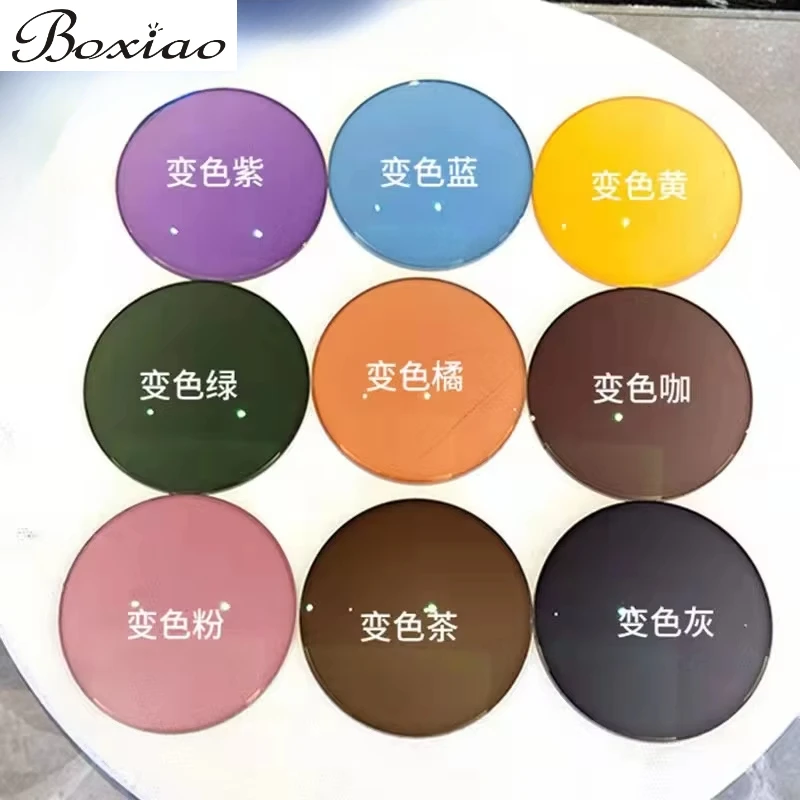 A-class 1.56 Photosensitive Rapid Color Change Anti-ultraviolet Myopia Prescription Lens Scratch-resistant Wear-resistant HD
A-class 1.56 Photosensitive Rapid Color Change Anti-ultraviolet Myopia Prescription Lens Scratch-resistant Wear-resistant HD