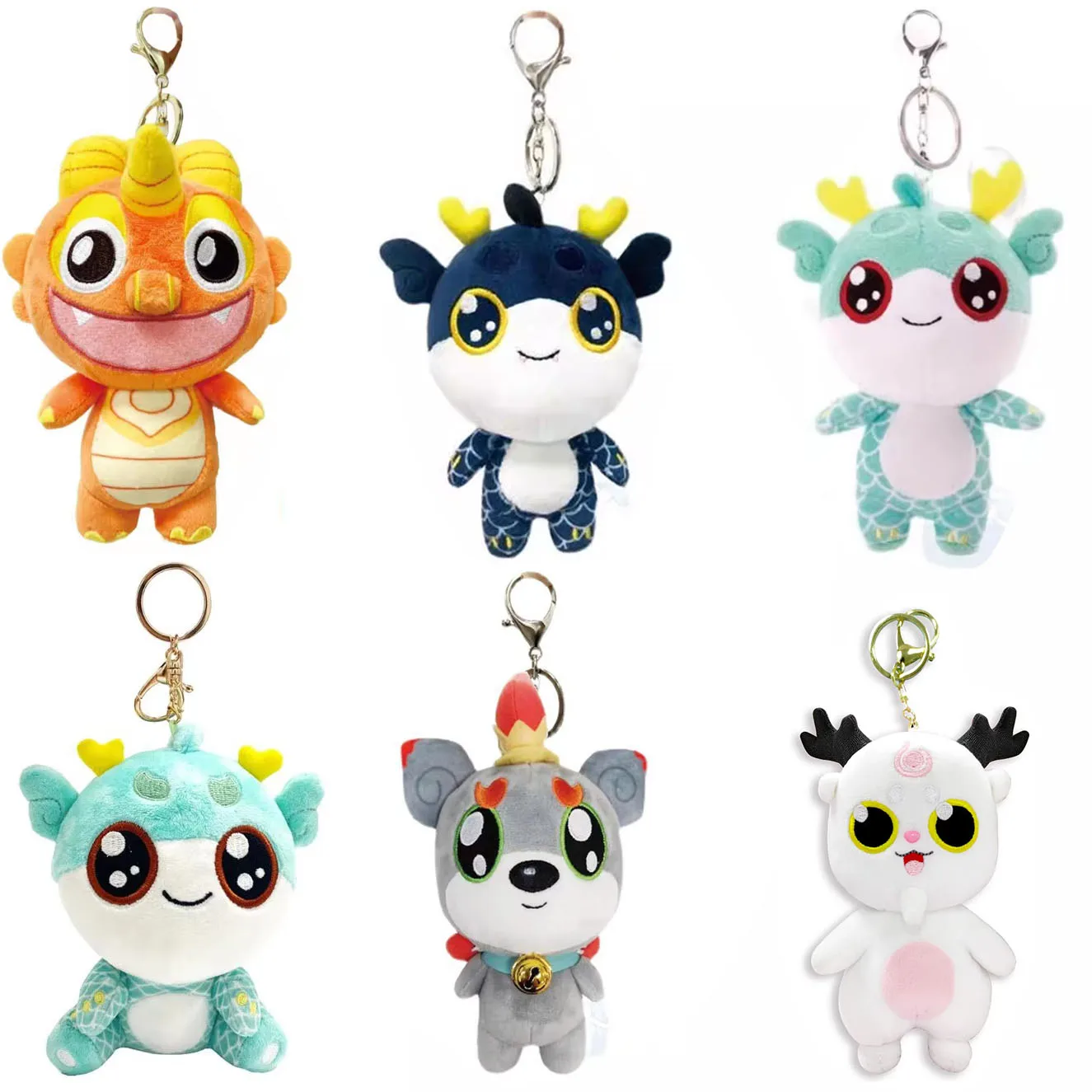Dragon Kylin Dog Snake Chinese Myth Monster Pendant Bag Decoration Plush Toy Stuffed Doll Cartoon Key Ring Chain Boy Girl Gift
Dragon Kylin Dog Snake Chinese Myth Monster Pendant Bag Decoration Plush Toy Stuffed Doll Cartoon Key Ring Chain Boy Girl Gift