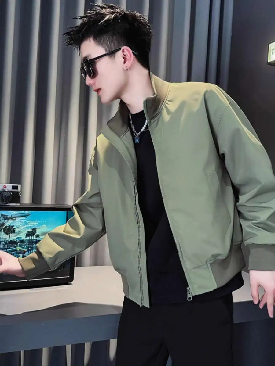 Модная мужская верхняя одежда с воротником Jaet, универсальная осенне-весенняя модная молодежная повседневная цветная деталь
Модная мужская верхняя одежда с воротником Jaet, универсальная осенне-весенняя модная молодежная повседневная цветная деталь