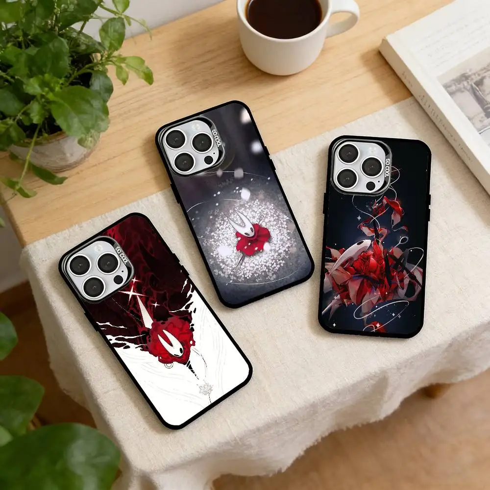 Hollow k-Knight Silksong game Phone Case For iPhone 17,16,15,14,13,12,11 Plus,Pro Max,XS,Colored Silver Plated Inside Cover
Hollow k-Knight Silksong game Phone Case For iPhone 17,16,15,14,13,12,11 Plus,Pro Max,XS,Colored Silver Plated Inside Cover