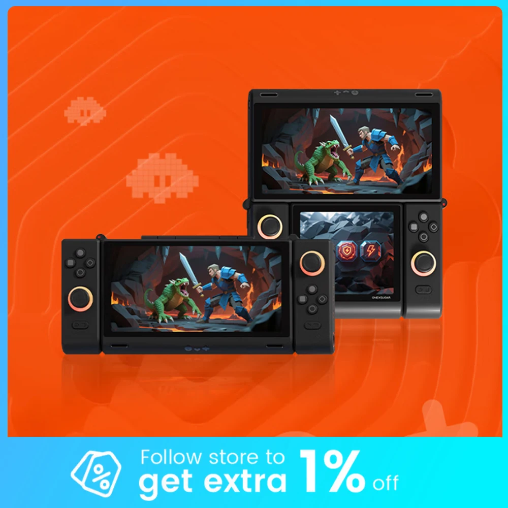 ONEXSUGAR Sugar One Game Console 6.01/3.92 Inch OLED Dual Screen Folding Handheld Console Portable Game Machine Support WIFI BT
ONEXSUGAR Sugar One Game Console 6.01/3.92 Inch OLED Dual Screen Folding Handheld Console Portable Game Machine Support WIFI BT