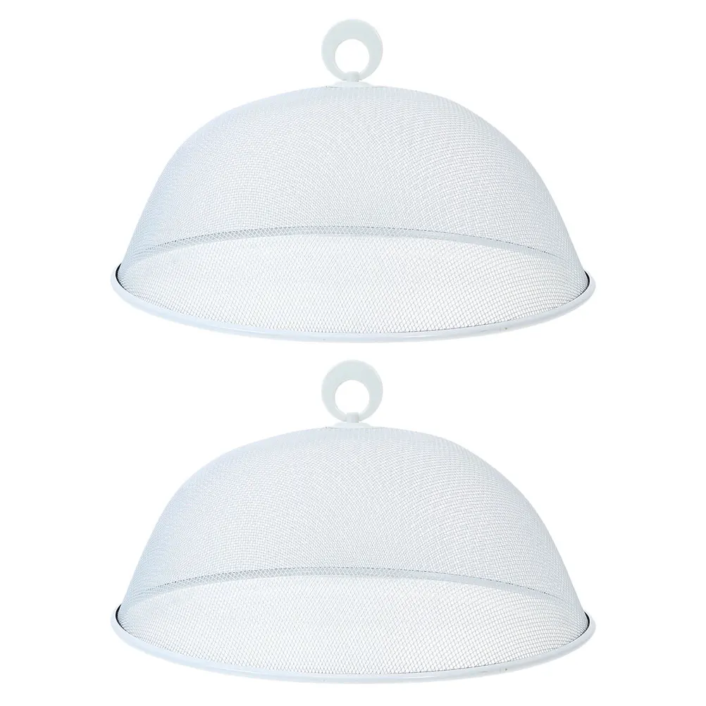 2pcs Dust-proof Vegetable Cover Iron Food Covers Kitchen Supply Smooth Edge Insect Prevention Cake Protector Storage
2pcs Dust-proof Vegetable Cover Iron Food Covers Kitchen Supply Smooth Edge Insect Prevention Cake Protector Storage